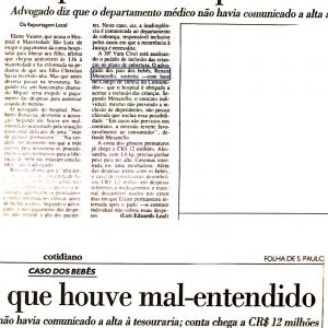 Jornal Folha de São Paulo